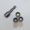 Taladro Punta de Tornillo Taladro Punta de Cable Manga de Cabeza Magnética Fuerte Laminada 8mm 9mm 5.5 6.3 Hexagonal Punta de Cable Manga de Cabeza