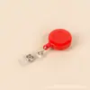 Clip Trasero Retráctil Hebilla de Extracción Fácil Clip para Colgar Marca de Extracción Fácil Hebilla para Colgar Identificación Clip para Tarjeta de Identificación Hebilla Retráctil Color Sólido Exterior