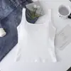 Nova Camisole de Tricô para Outono Novo para Mulheres, Puro Desejo, Sexy, Modeladora, Camada Base, Algodão Puro, Casual, Versátil
