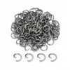 Acessórios de Argola Aberta para Chaveiro King Artesanal DIY Pingente para Corrente de Celular Conector de Chaveiro de Miçangas Perler Retenção de Cor Dourada 18K Argola Aberta