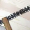 3 Tipos de Rendas de Cílios Pequenos Bilaterais para Cintos DIY, Alças de Ombro, Joias de Mão, Tiaras, Vestidos de Noiva e Acessórios de Saia