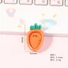 Resina diy accesorios plato de fruta de dibujos animados pegamento de crema carcasa de teléfono móvil llavero de refrigerador hecho a mano
