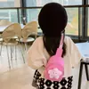 Bolsa Linda para Niñas Caricatura Bolso Cruzado Infantil 2025 Nuevo Bolso de Pecho de Niña Pequeña de Peluche Billetera Pequeña para Bebé