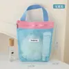 Bolsa de Malla para Lavar Viaje Portátil Gran Capacidad Bolsa de Baño para Ducha Bolsa de Malla para Guardar Natación Bolsa de Mano para Salir