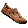 Sapatos Femininos, Masculinos, de Casal Populares Feitos à Mão Costurados, Sapatos Baixos, Sapatos Casuais, Botas Martin A8062