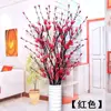 Rama Seca Jazmín de Invierno Gipsófila Venas Flores Secas Ramo de Pie Flores Falsas Flores Artificiales Adorno Decoración para Sala de Estar