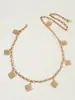 Cinturón decorativo de cadena metálica para vestido de mujer de verano con diamantes y cintura hueca, joyería popular de moda, venta al por mayor