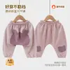 Pantalones largos cálidos para recién nacidos, ropa infantil de dibujos animados para bebés, pantalones de otoño para niños, pantalones para bebé niña, nuevo estilo primavera y otoño