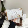 Bolsa Almofada da Moda 2025, Bolsa de Ombro Transversal Grande e Estilosa, Bolsa Casual Simples e Macia para Viagem