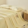 Nuevo Tipo a Algodón Puro Cama Sábanas Pieza Única 100 Algodón Algodón Lavado Algodón de Fibra Larga Dormitorio Niños Edredón Funda de Almohada Juego de Tres Piezas