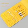 Faca de Manicure de Fábrica Conjunto de 16 Peças Cortador de Unha de Aço Carbono Cortador de Unha Conjunto de Manicure Doméstico Pedicure Conjunto de Facas Cortadoras de Unha