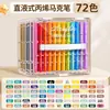 Canetas Marcadoras Acrílicas Líquidas Diretas com Pontas Macias, 24 Cores, Laváveis para Crianças, Específicas para Arte, Canetas Aquarela Empilháveis por Cor