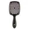 Personalizado de Fábrica Panal Tablero Grande Peine Cabeza Masajeador Húmedo y Seco Cuidado de la Salud en Casa Malla para el Cabello Peine Hueco
