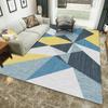Tapete Nórdico Abstrato Geométrico para Sala de Estar Linha Mesa de Centro Sofá Cobertor Decoração Casa Quarto Completo Tapete em Estoque