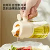 Botella Pulverizadora de Aceite para el Hogar con Apertura y Cierre Automático, Diseño Engrosado para Pulverizar y Verter Aceite de Cocina, Gadget de Cocina que No Gotea
