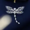 Broche de Corsage Animal de Lujo Ligero Accesorio Broche de Libélula Perla Broche Redondo de Perla de Agua Dulce