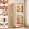 Gabinete de almacenamiento de plástico sin instalación para el hogar, dormitorio, armario para ropa, plegable, para bebés y niños, transfronterizo