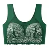 Ropa Interior Transfronteriza de Talla Grande Sin Aros Push-Up de Encaje Estilo Chaleco Sin Costuras para Mujer Bra de Talla Grande de Comercio Exterior Europeo y Americano