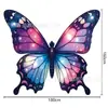 2026 Nueva Decoración de Fiesta Escénica con Forma de Mariposa para Festividades Transfronterizas Accesorios Banderas con Forma para Eventos