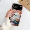 Funda de teléfono de Halloween más vendida transfronteriza para niñas, iPhone 18 Pro, diseño lindo de fantasma y calabaza, Apple 15P