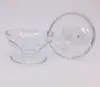 Tazón de hielo acrílico de simulación, taza de hielo grande, taza de hielo grande de plástico transparente, accesorios creativos para bricolaje