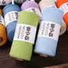 Hilo de Algodón Hueco de 2 mm para Bolsas de Ganchillo DIY Bolsa Tejida a Mano Sombrero Hilo Redondo Tipo Perla Lana