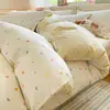 Capa de edredom 100% algodão, peça única, 100% algodão, novo modelo 2026, 150x180x200x230, para cama de solteiro ou casal de dormitório