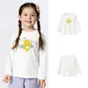 Camisetas de Manga Comprida BalaoneBalabala para Meninos e Meninas 2026 Novas Roupas de Primavera Tops Fofos de Desenho Animado