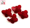 Materiales para Joyería Hecha a Mano DIY Cuentas Sueltas de Cristal 14mm Agujero Horizontal Mariposa Aretes de Navidad Cadena de Cuentas Ecológica