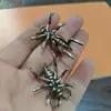 Adornos Pequeños Vintage Creativos de Abeja y Mantis Cucaracha Grillo Lagarto Cangrejo Escarabajo Grillo Topo Manualidades Adornos Mayoreo