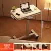 Mesita de noche Uso en el hogar Mesa elevable Mesa lateral móvil para sala de estar Sofá Mesa de trabajo pequeña Escritorio plegable Escritorio de computadora