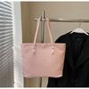Nova Moda 2025 Bolsa de Ombro Feminina Versátil Color-Blocking, Bolsa Tote para o Trabalho, Bolsa de Mão Simples e Estilosa, Bolsa Grande de Ombro
