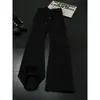 Pantalones casuales de rayas caqui estilo "old money" transfronterizos para hombre, primavera y otoño, estilo relajado, pantalones de pierna recta fluidos, pantalones anchos holgados