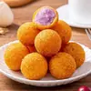 Snacks de pastel de arroz glutinoso frito Qianwei Yangchu, bolitas de sésamo semiacabadas, rollitos de primavera, pasteles de taro, camote y calabaza, productos de Año Nuevo