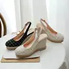 Sandalias de cuña de fábrica a largo plazo 32 Bienvenida Producción hasta la talla 44, Sin negro, Sin devoluciones ni cambios, Microfibra