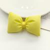 Coreano tridimensional algodão bowknot diy candy color bonito acessórios para o cabelo bowknot semi-acabado acessórios sapatos e meias decoração