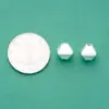 Prata Pura 999 Prata de Lei Contas de Oito Lados Contas Soltas Facetadas Geométricas Contas Espaçadoras DIY Pulseira Cordão Trançado Acessórios de Joalheria Material