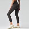 Mallas de Yoga para Mujer de Cintura Alta con Elevación de Glúteos, Secado Rápido, Elásticas, con Tiras Reflectantes para Correr de Noche, Correr al Aire Libre y Puños de Pierna Recortables