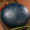 [Instrumento Musical Huashu] Tambor Etéreo de 8 Tonos de 10 Pulgadas, Lengua Redonda, Plato de Percusión Vacío de Color, Tambor de Lengua de Acero, Instrumento de Percusión para Principiantes