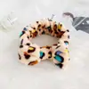 Faixa de cabelo esportiva de fleece coral estilo coreano para banho feminina Faixa de cabelo Laço de pelúcia para lavar o rosto maquiagem Headband atacado