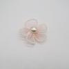 Accesorios de flores con borde de perla Accesorios para el cabello de niños Material semiacabado Ropa Zapatos y calcetines Sombrero Bolso Accesorios para mascotas