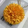 Cabezas de Crisantemo de Bola Artificiales 6/9/11/16cm, Cabezas de Flor de Bola de Cebolla, Accesorios de Manualidades DIY Hechos a Mano, Decoraciones de Corona de Flores Artificiales