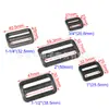 20 ~ 50mm plástico japonês fivela três quadrado ajustável fivela pet cinto japonês cinto cinto escolar fivela ajustável