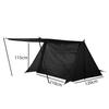 Tenda de acampamento ao ar livre dossel 2 em -1 abrigo leve barraca de parque barraca de praia de acampamento portátil