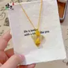 Conjunto de Joias Lily Xiaohongshu Luxo Leve Alto Padrão Estilo Fada Menina Rica Colar de Pétala de Trevo de Quatro Folhas Atacado