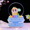Bola de Cristal Musical con Nieve y Luz Estilo Ins Soñador Nube Flotante Canción de Amor, Exquisito Regalo para Niñas, Dropshipping