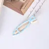 Presilha de Cabelo Osso de Peixe Gato Kawaii Fofo Presilha Lateral de Bolo Versátil para Estudantes Presilha para Cabelos Rebeldes Senso de Design Acessórios de Cabelo Presilha de Cabelo Bolinhas