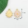 Fabricante de Accesorios de Joyería de Estilo Floral, Venta al por Mayor de Joyería DIY Hecha a Mano de Aleación, Accesorios de Joyería DIY con Goteo de Aceite Transfronterizo