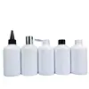 Botella de Loción Transparente Spot 100-500ml Botella de Plástico Redonda de Hombro Pet Material de Empaque para Botella de Rocío Puro para Cosméticos