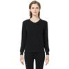 Roupas e Calças de Outono Longsha Femininas Terno 100% Algodão Suéter Base Fino Slim-fit Algodão Jovem Roupa Térmica Feminina